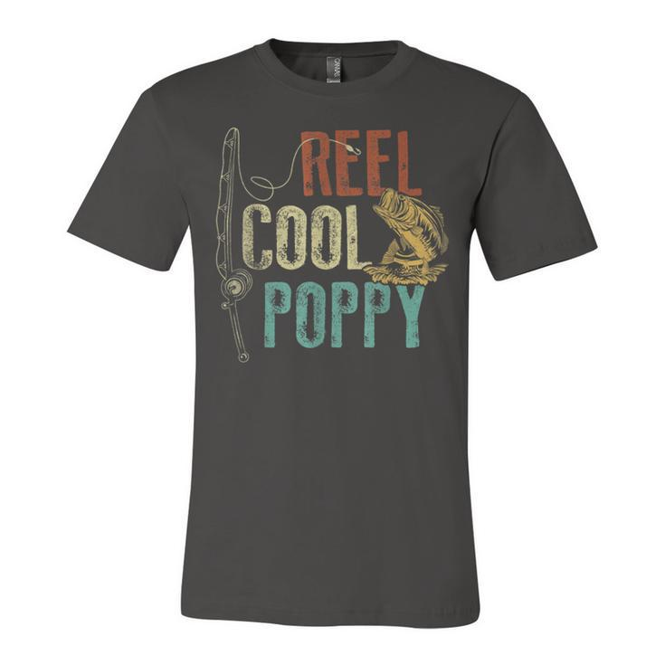 Reel Cool Poppy Funny V2 Unisex Jersey Short Sleeve Crewneck Tshirt