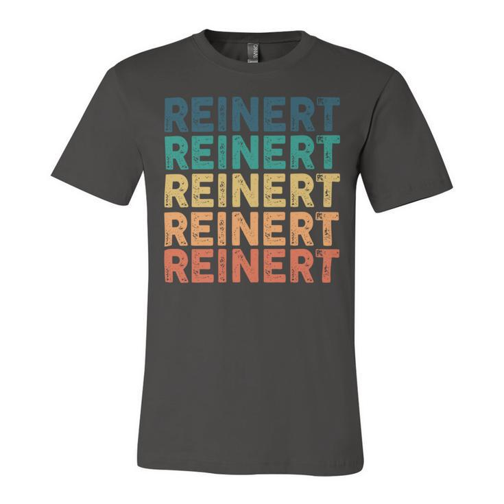 Reinert Name Shirt Reinert Family Name V2 Unisex Jersey Short Sleeve Crewneck Tshirt