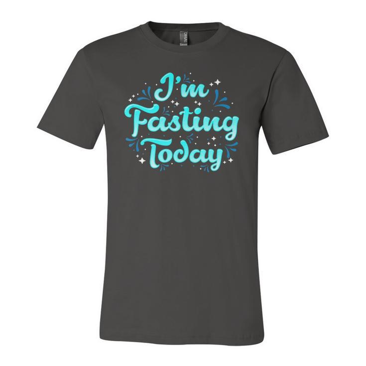 Religious Lent Rammadan Yom Kippur Or Weight Loss Fasting Jersey T-Shirt