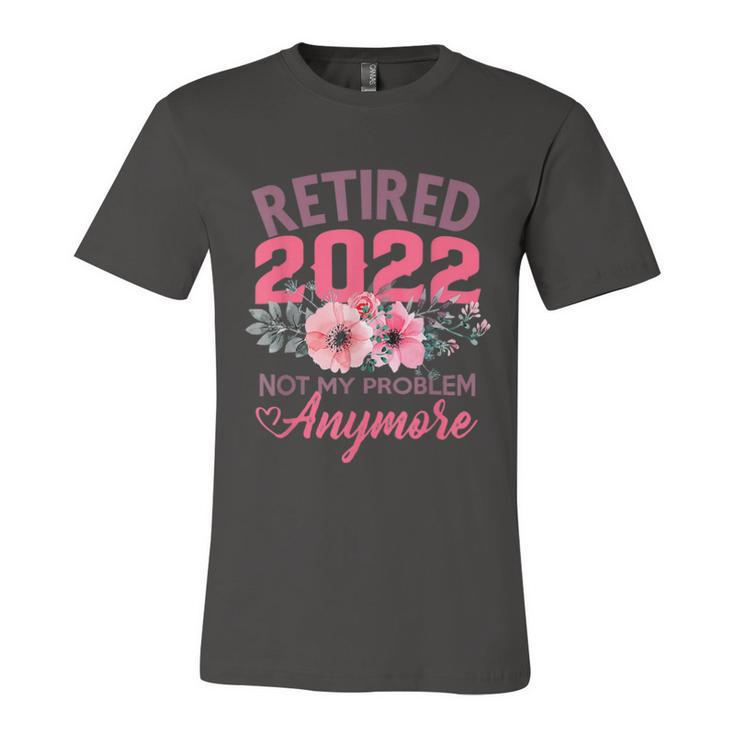 Retired 2022 Shirt Retirement Gifts For Women 2022 Cute Pink  V2 Unisex Jersey Short Sleeve Crewneck Tshirt