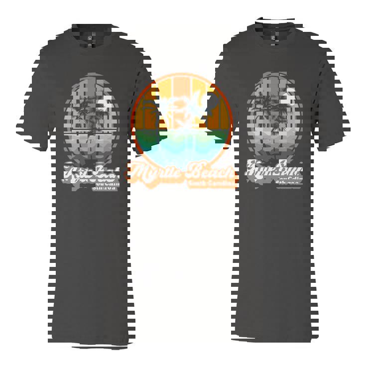 Retro Myrtle Beach South Carolina Summer 90S Beach Souvenirs Jersey T-Shirt