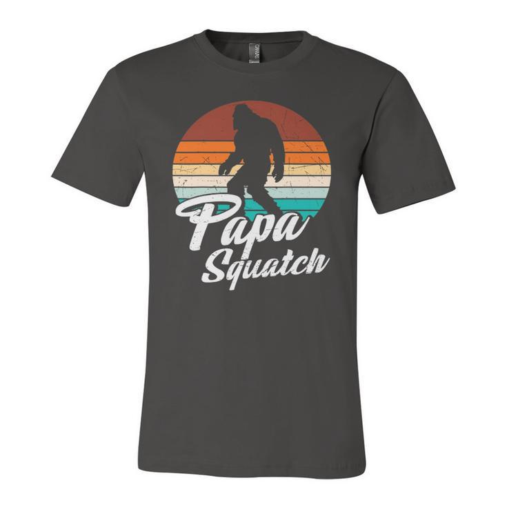 Retro Papa Squatch Yeti Vintage Jersey T-Shirt