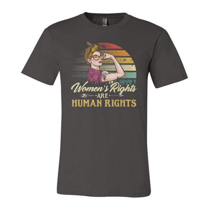 Rights Are Human Rights Feminism Protect Feminist Jersey T-Shirt