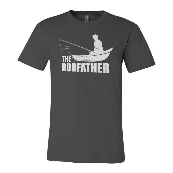 The Rodfather Nature Lover And Fisher Jersey T-Shirt