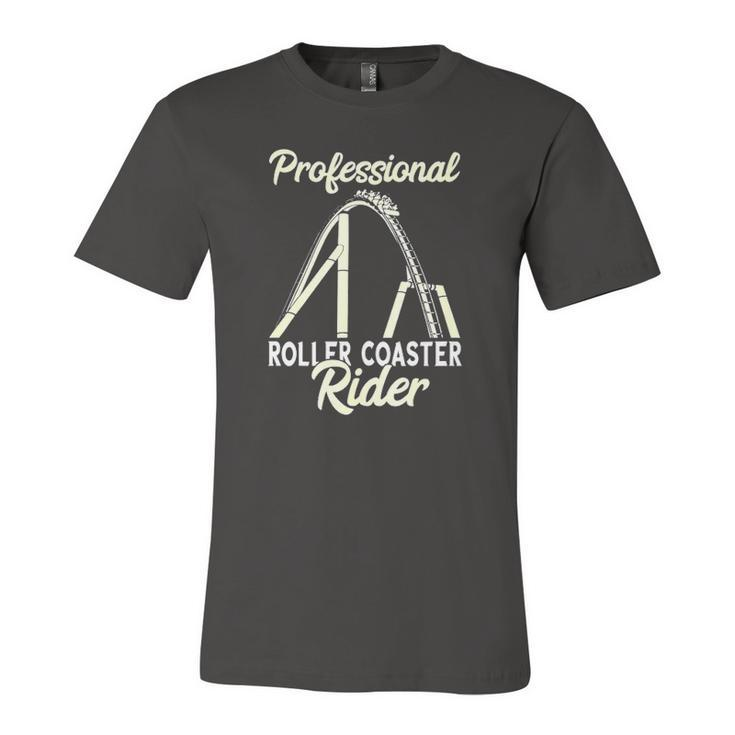 Roller Coaster Professional Rider Thrillseeker High Rides Jersey T-Shirt