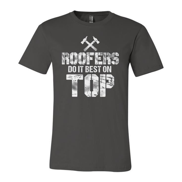 Roofer Accessories For A Tiler Jersey T-Shirt