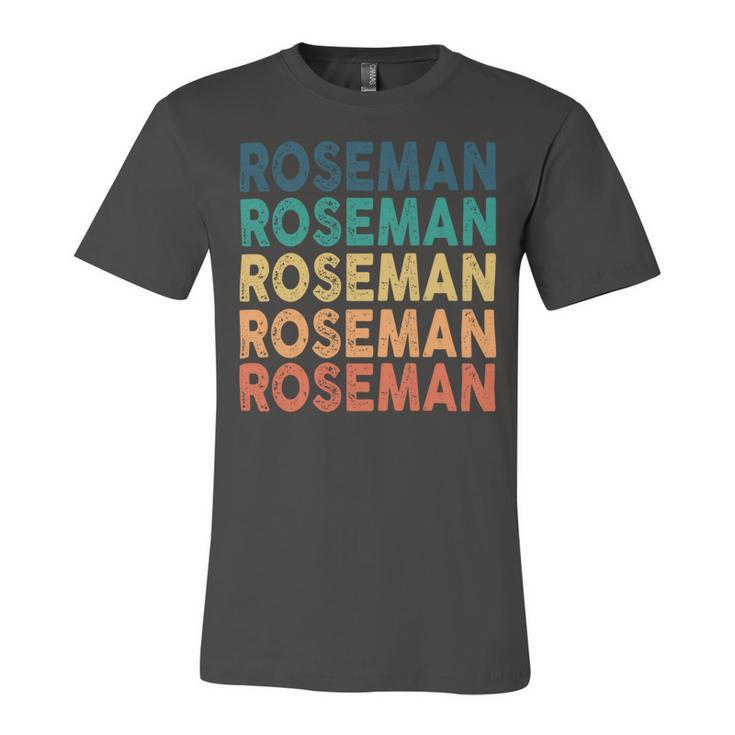 Roseman Name Shirt Roseman Family Name V2 Unisex Jersey Short Sleeve Crewneck Tshirt