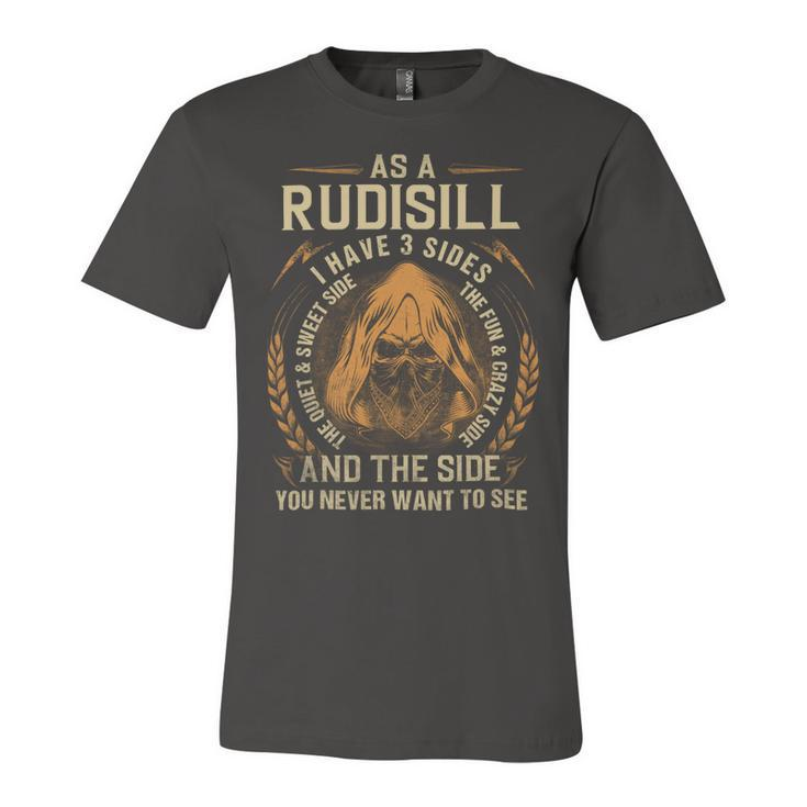 Rudisill Name Shirt Rudisill Family Name V2 Unisex Jersey Short Sleeve Crewneck Tshirt