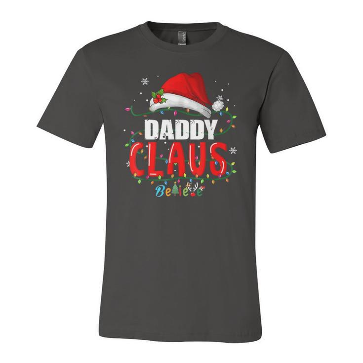 Santa Daddy Claus Christmas Matching Jersey T-Shirt