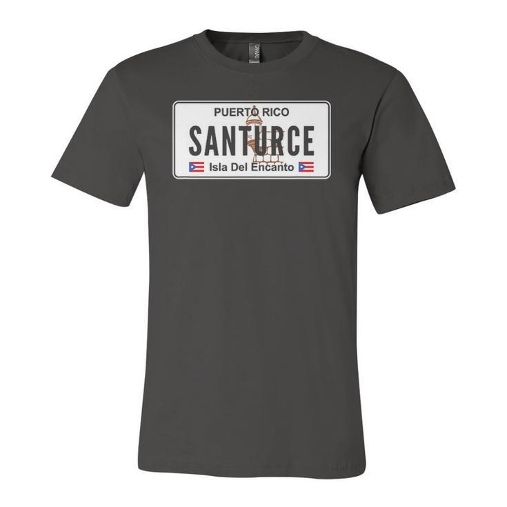 Santurce Puerto Rico Proud Boricua Jersey T-Shirt