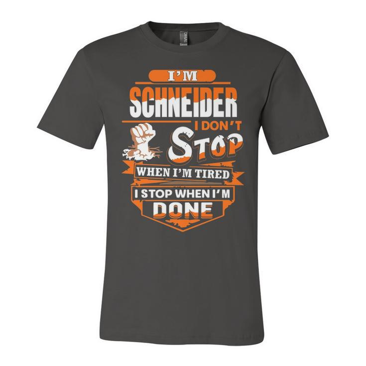 Schneider Name Gift   Im Schneider Unisex Jersey Short Sleeve Crewneck Tshirt