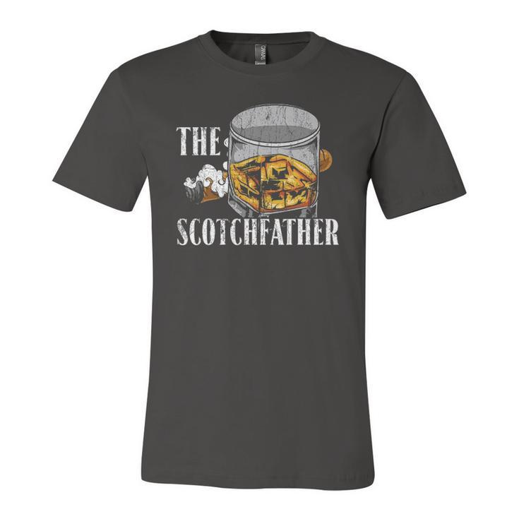 The Scotchfather Malt Whiskey  Jersey T-Shirt
