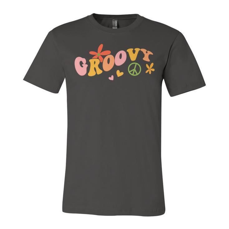 Stay Groovy Hippie   V3 Unisex Jersey Short Sleeve Crewneck Tshirt