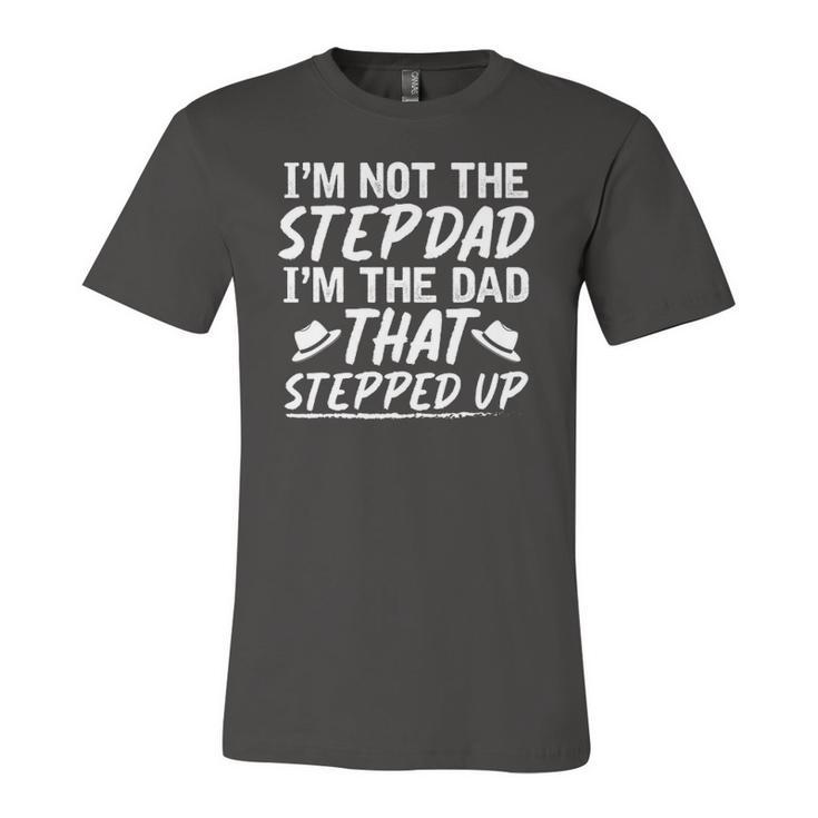 Stepdad Fathers Day Daddy Bonus Dad Step Dad Jersey T-Shirt