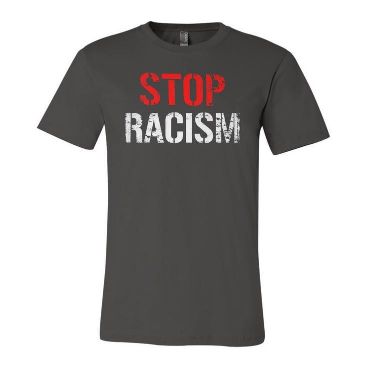 Stop Racism Human Rights Racism Jersey T-Shirt