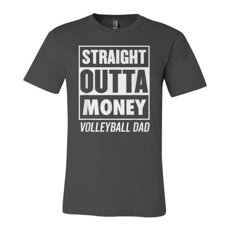 Straight Outta Money Volleyball Dad Jersey T-Shirt