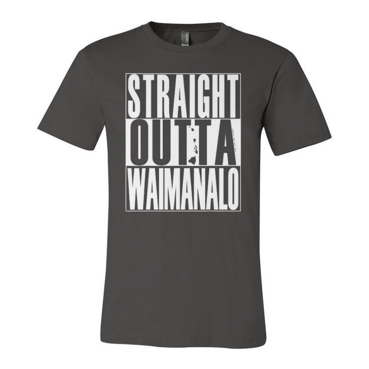 Straight Outta Waimanalo By Hawaii Nei All Day Jersey T-Shirt
