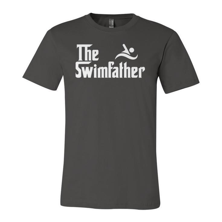The Swim Father Swimming Swimmer Jersey T-Shirt