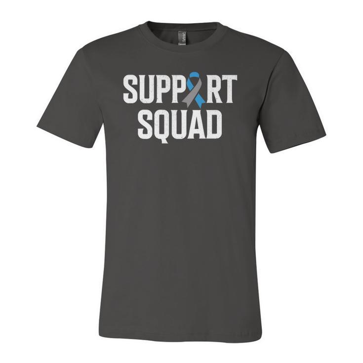 T1d Warrior Support Squad Type One Diabetes Awareness Jersey T-Shirt