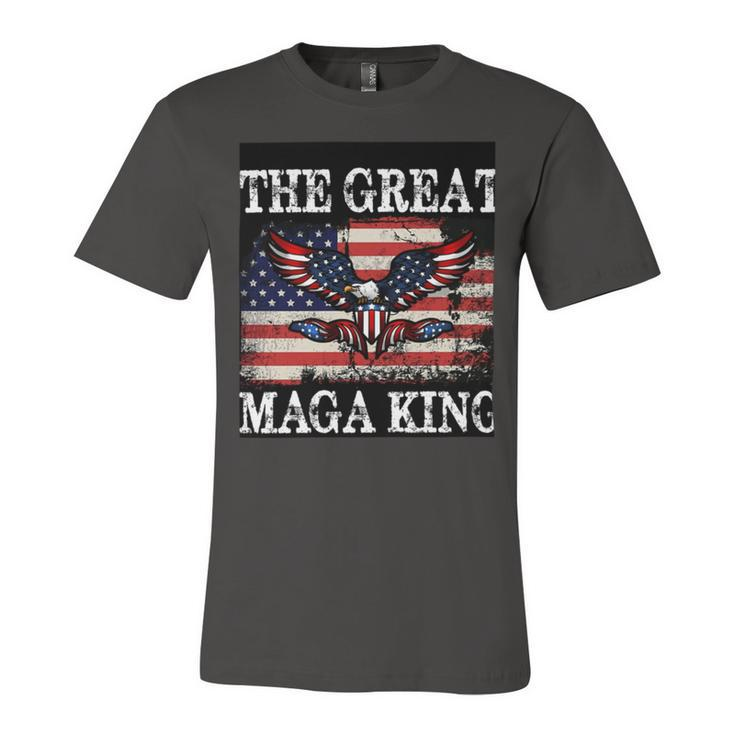 The Great Maga King  The Return Of The Ultra Maga King   Unisex Jersey Short Sleeve Crewneck Tshirt