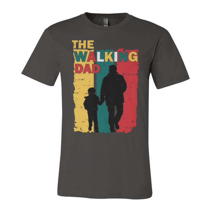 The Walking Dad Unisex Jersey Short Sleeve Crewneck Tshirt