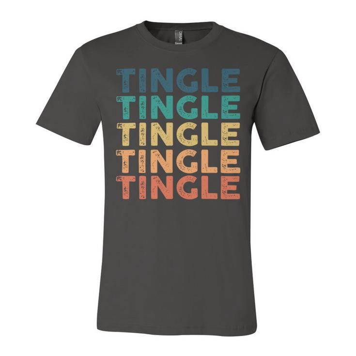 Tingle Name Shirt Tingle Family Name V2 Unisex Jersey Short Sleeve Crewneck Tshirt
