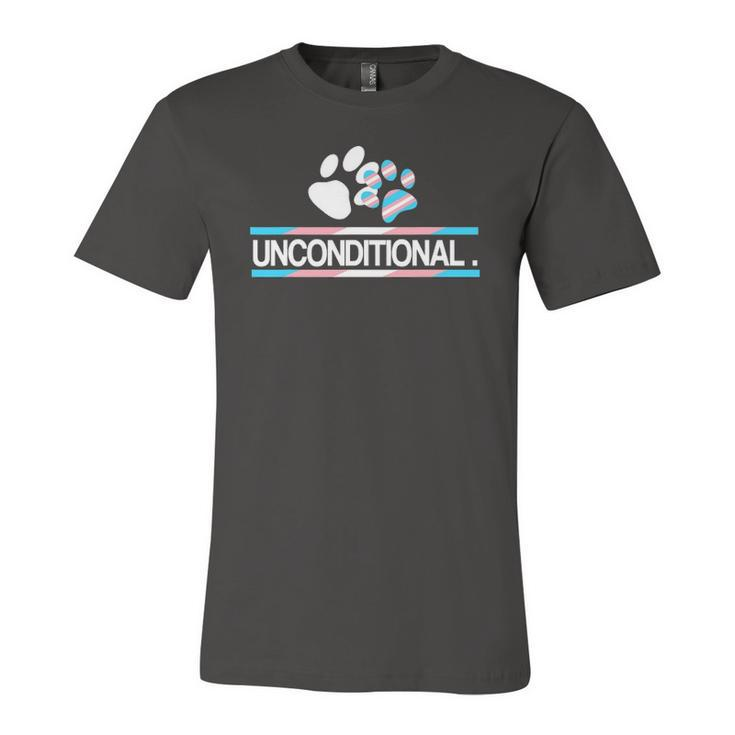 Transgender Unconditional Love For Your Child Parent & Ally Jersey T-Shirt