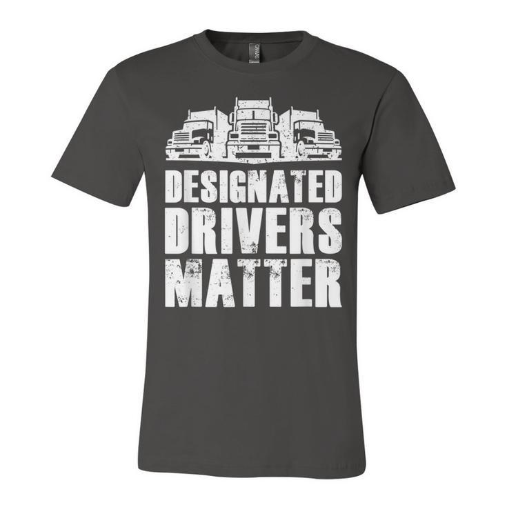 Truck Driver - Funny Big Trucking Trucker  Unisex Jersey Short Sleeve Crewneck Tshirt
