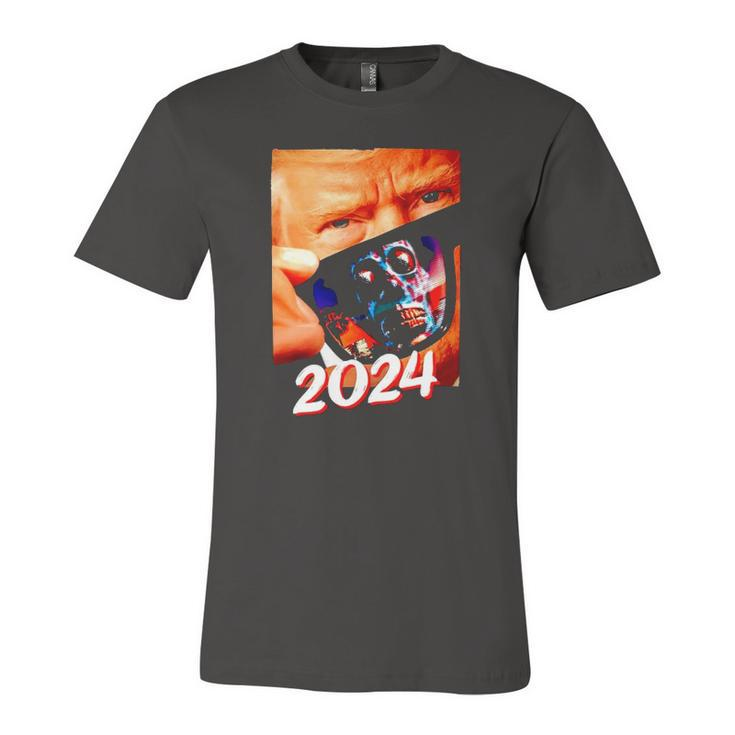 Trump 2024 They Live Donald Trump Supporter Jersey T-Shirt