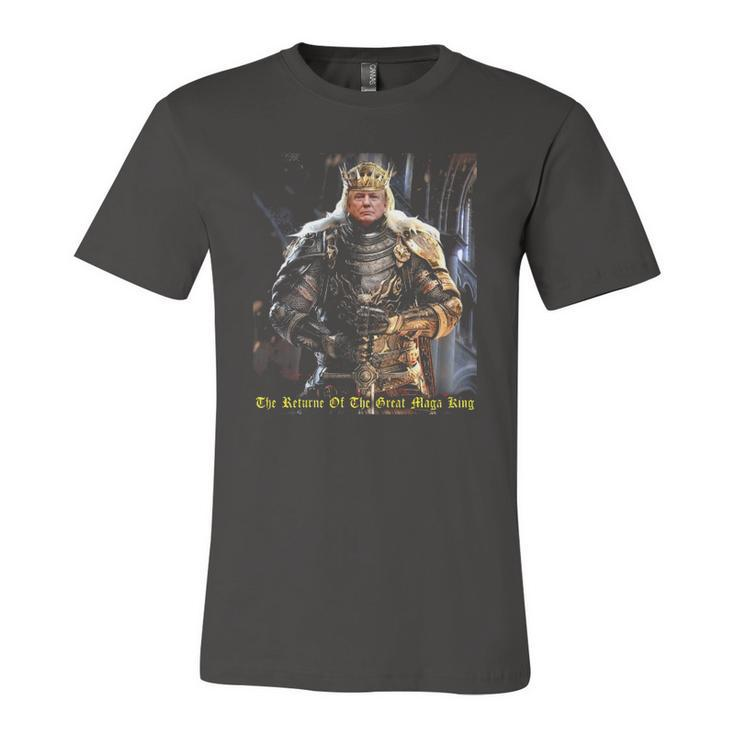 Trump King Of Avalon Maga King The Return Of The Great Maga King Jersey T-Shirt