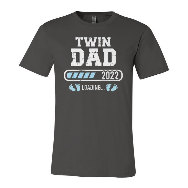 Twin Dad 2022 Loading For Pregnancy Announcement Jersey T-Shirt