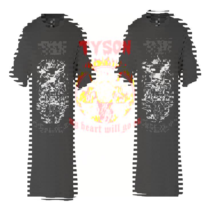 Tyson Name Gift   Tyson Name Halloween Gift Unisex Jersey Short Sleeve Crewneck Tshirt