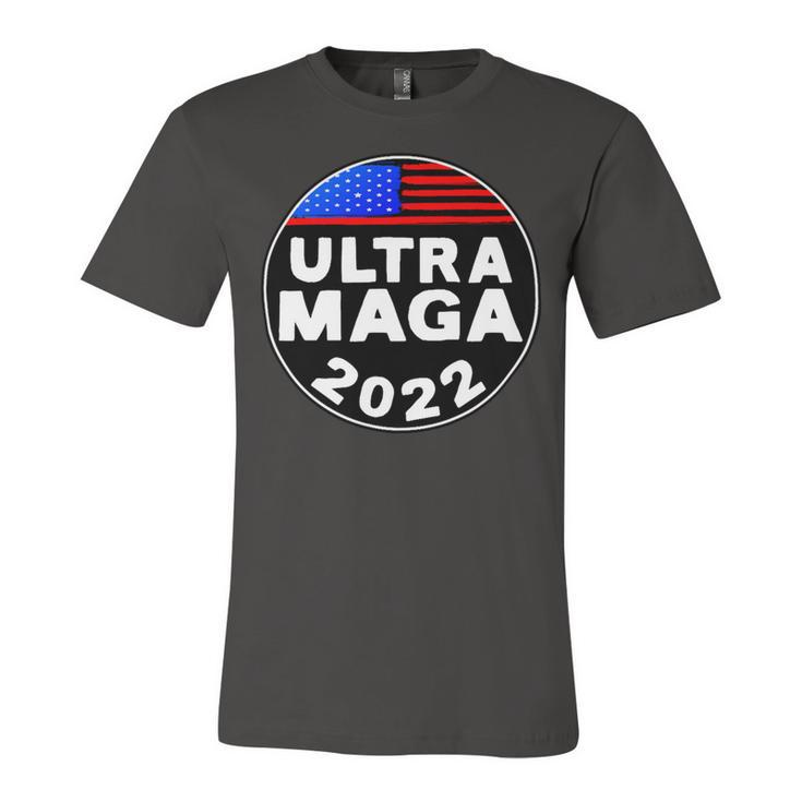 Ultra Maga Donald Trump Joe Biden America Unisex Jersey Short Sleeve Crewneck Tshirt