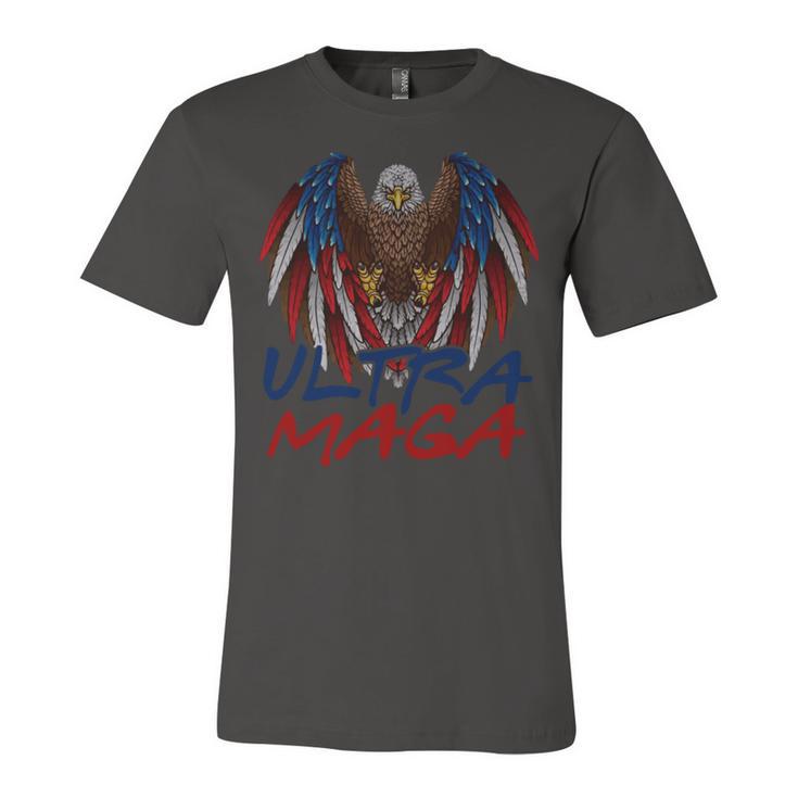 Ultra Maga Eagle Make America Great Aga Unisex Jersey Short Sleeve Crewneck Tshirt