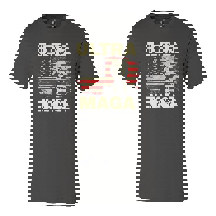 Ultra Maga Proud Ultra-Maga Usa Flag Jersey T-Shirt