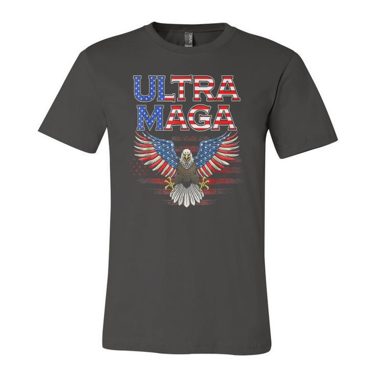 Ultra Maga United State Flag Proud Ultra-Maga Jersey T-Shirt