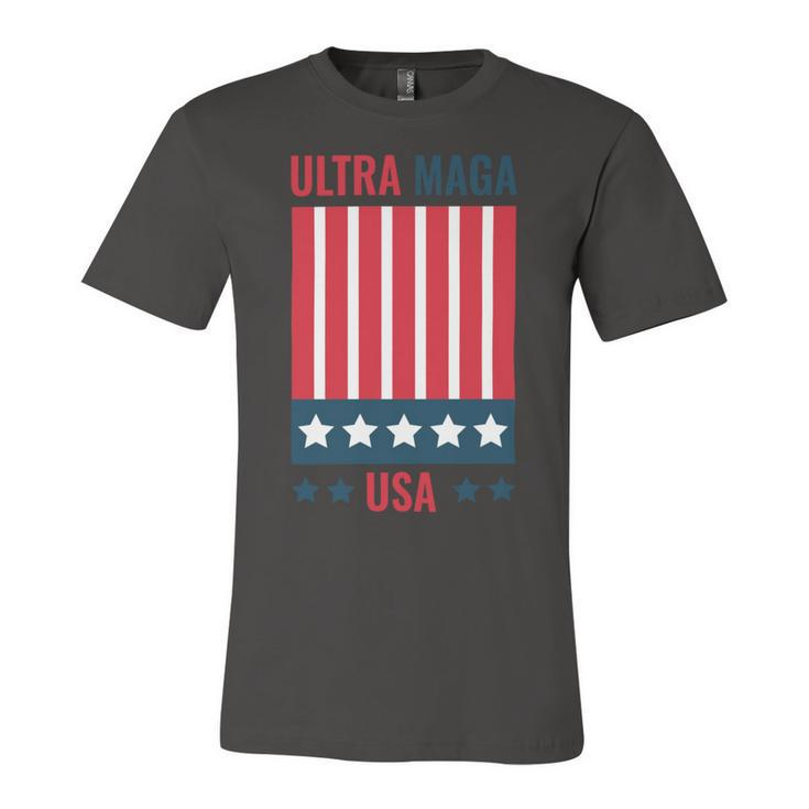 Ultra Maga Usa Unisex Jersey Short Sleeve Crewneck Tshirt