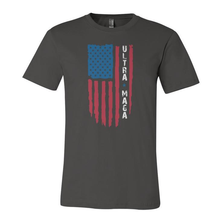 Ultra Mega Patriotic Trump Republicans Usa Flag Apparel Tee Jersey T-Shirt