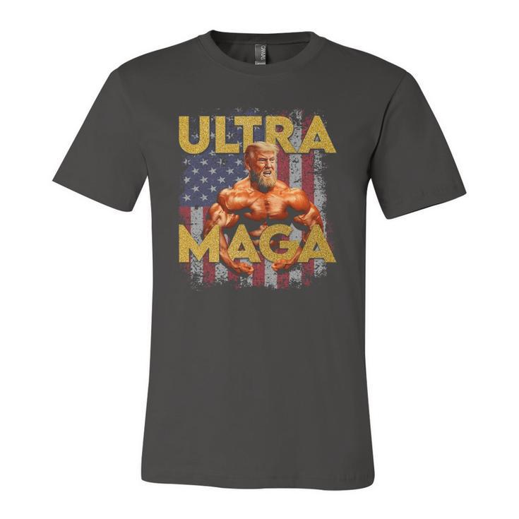 Ultra Mega Proud Ultra Maga Trump 2024 Jersey T-Shirt