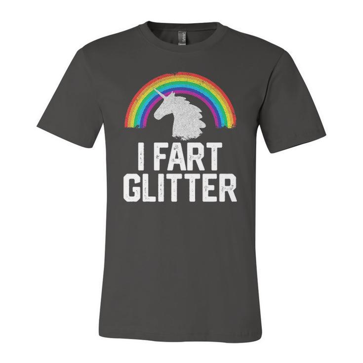 Unicorn Rainbow Retro Gay Pride Lgbtq  Jersey T-Shirt