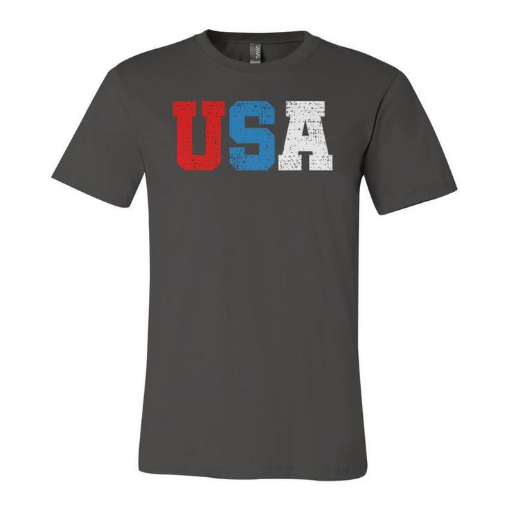 Usa Fouth Of July Teeamerica United States Jersey T-Shirt