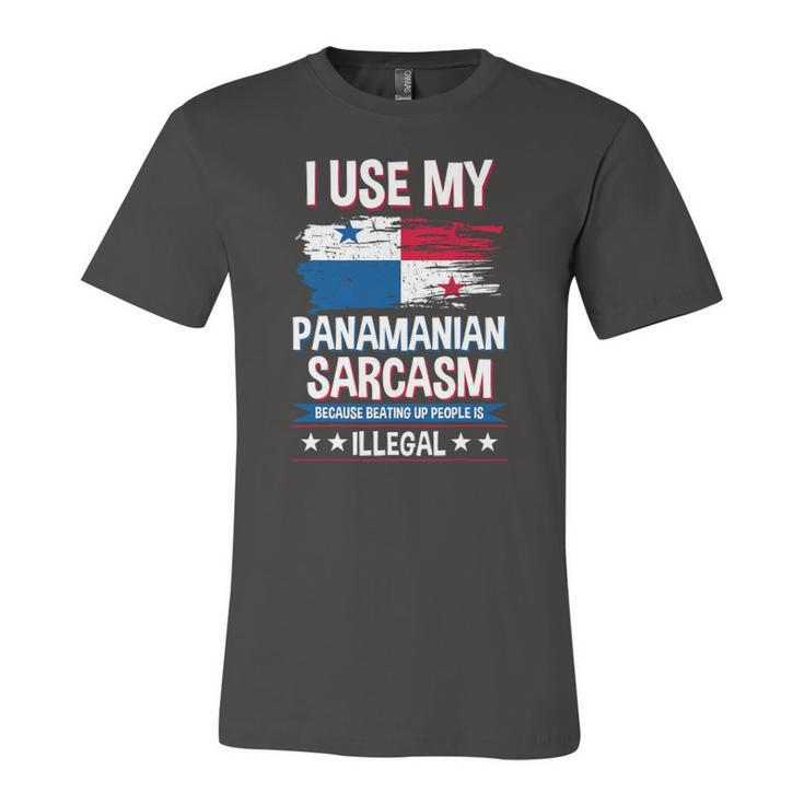 I Use My Panamanian Sarcasm Panamanian Jersey T-Shirt