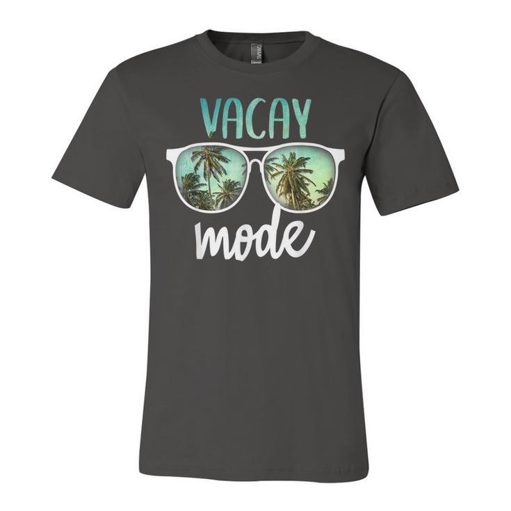 Vacay Mode Cute Vacation Summer Cruise Getaway  Unisex Jersey Short Sleeve Crewneck Tshirt