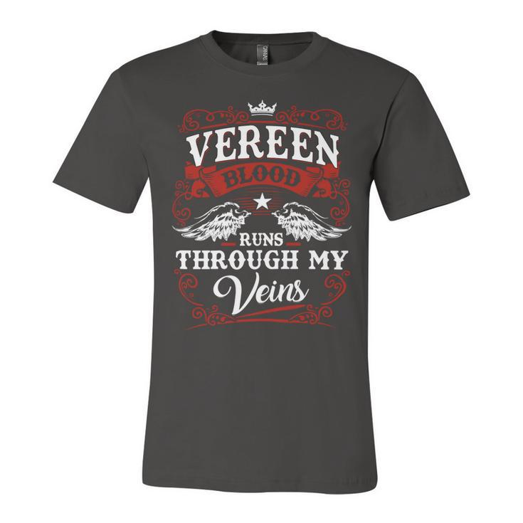 Vereen Name Shirt Vereen Family Name Unisex Jersey Short Sleeve Crewneck Tshirt
