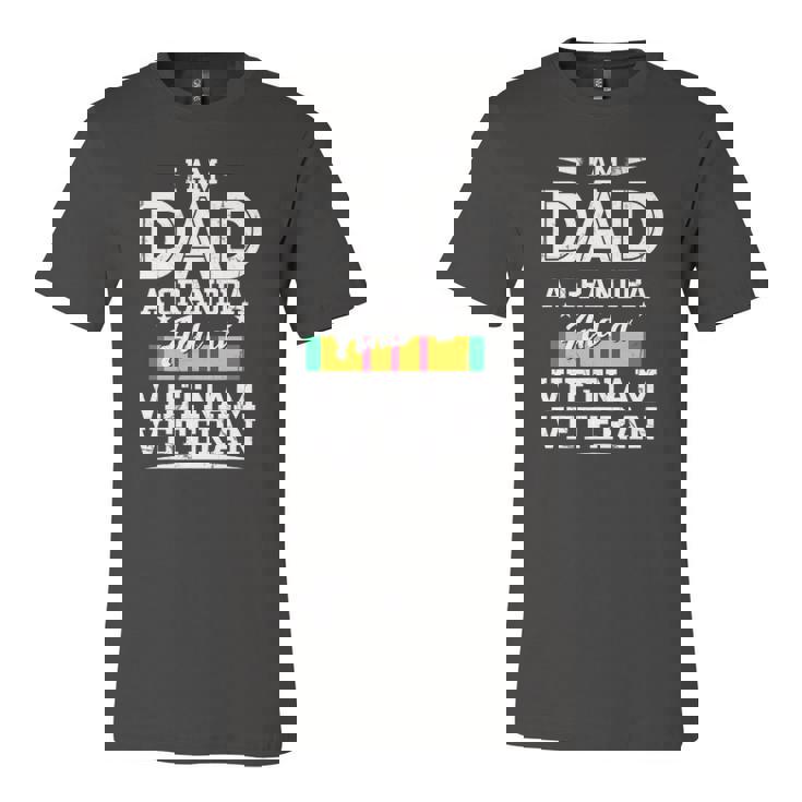 Veterans Day Grandpa Dad Vietnam Veteran Fathers Day Jersey T-Shirt