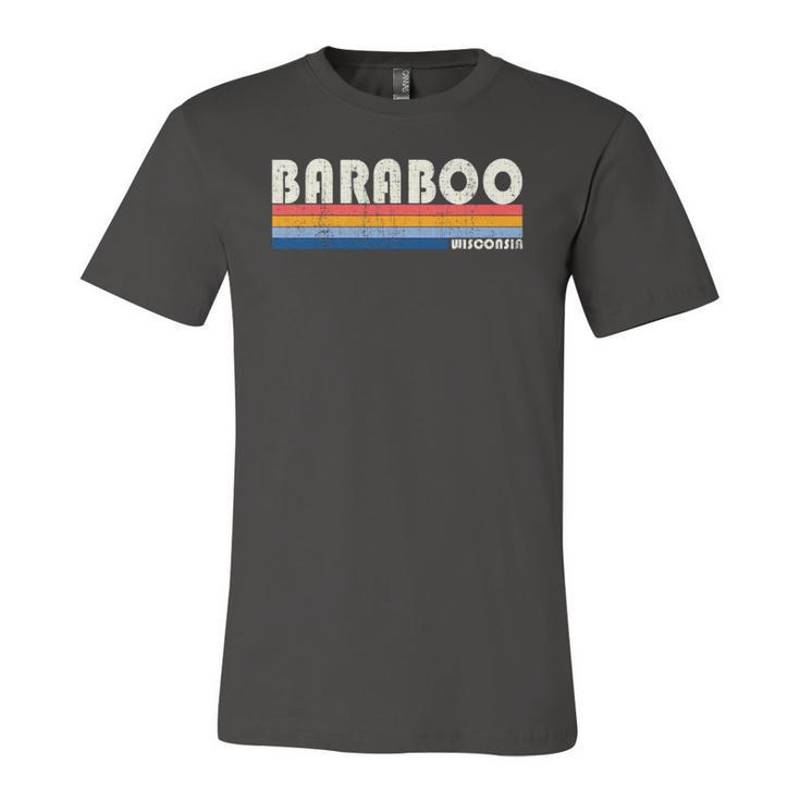 Vintage 70S 80S Style Baraboo Wi Jersey T-Shirt