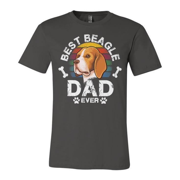 Vintage Distressed Best Lovers Dad 180 Beagle Dog Unisex Jersey Short Sleeve Crewneck Tshirt