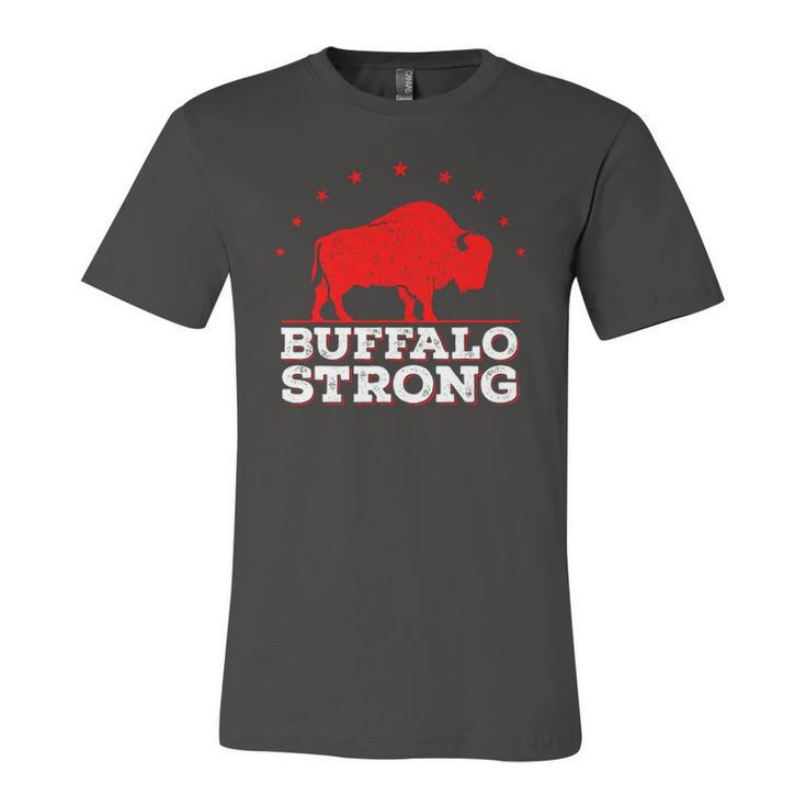 Vintage Pray For Buffalo Buffalo Strong Jersey T-Shirt