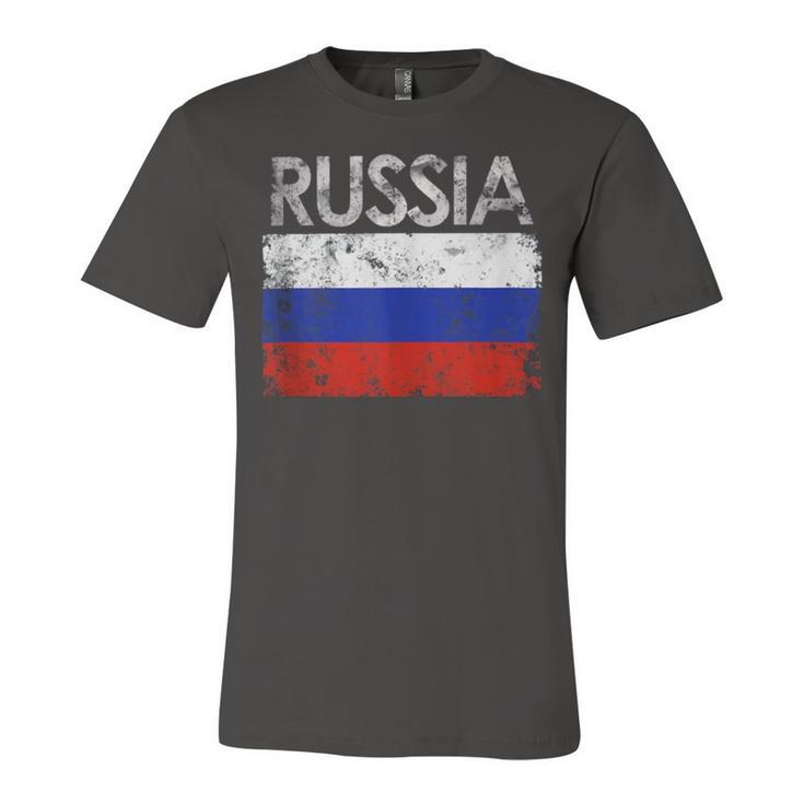 Vintage Russia Russian Flag Pride 500 Trending Shirt Unisex Jersey Short Sleeve Crewneck Tshirt