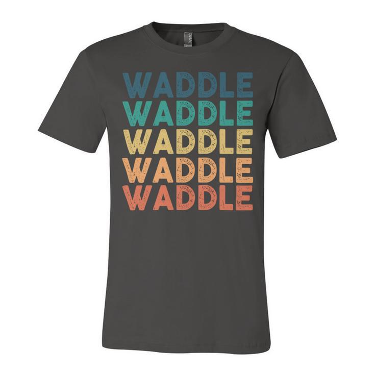 Waddle Name Shirt Waddle Family Name V2 Unisex Jersey Short Sleeve Crewneck Tshirt